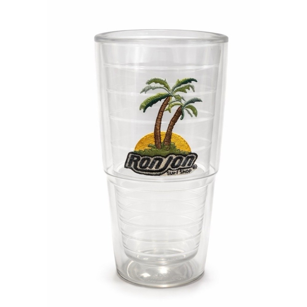 Ron Jon Surf Shop Palm Trees 24oz Tervis Tumbler Travel Cup NO LID‎